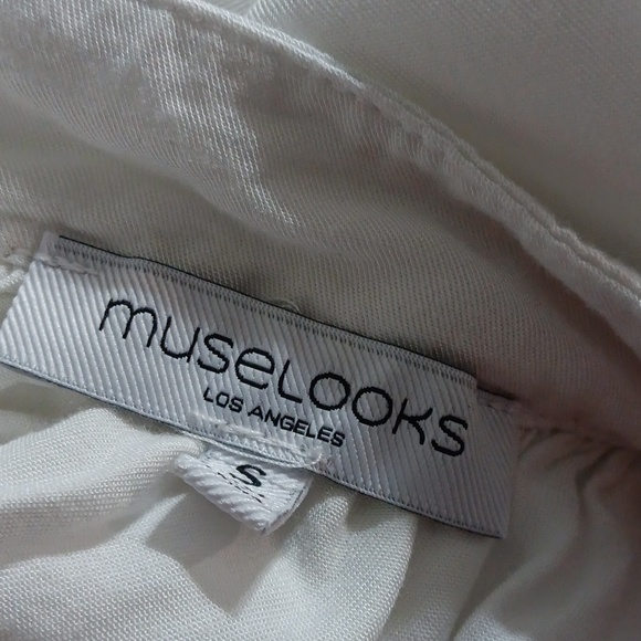 MUSELOOKS OFF THE SHOULDER EMBROIDERY top.   #5767 - Picture 8 of 8